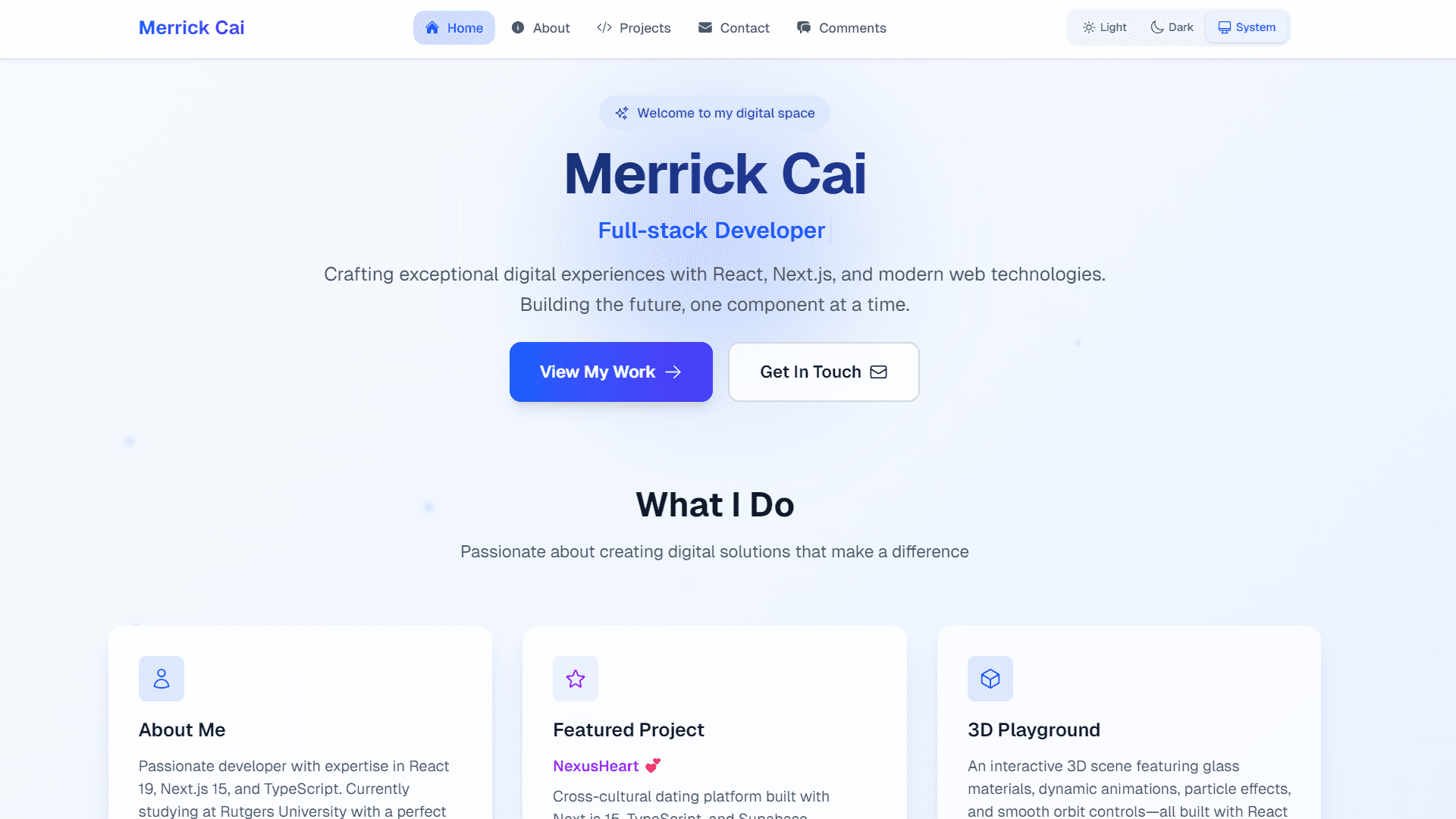 Desktop screenshot of the application